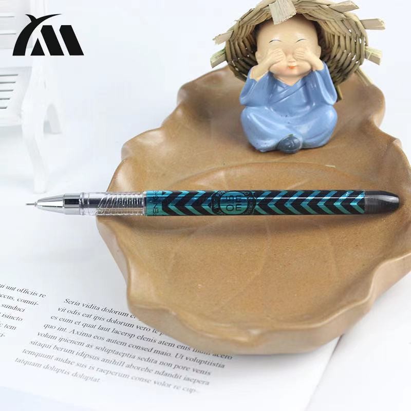 Hermosa fuente YOUMEI unisex pen negro 0.5MM aqua pluma oficina firma pluma publicidad detail image 4