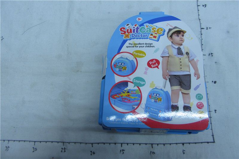 卡游地摊神器女孩指甲贴片医具玩具套装迷你书包儿童趣味礼物