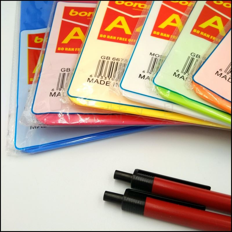 写字板夹 自产自销 A4菜板夹 实色文件夹 厂家直销 书写板夹详情图9