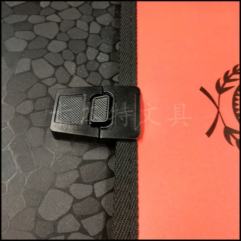 手提式办公事务包FC黑色石头纹包边风琴包 文件包 办公资料包 厂家直销 学生试卷包详情图9