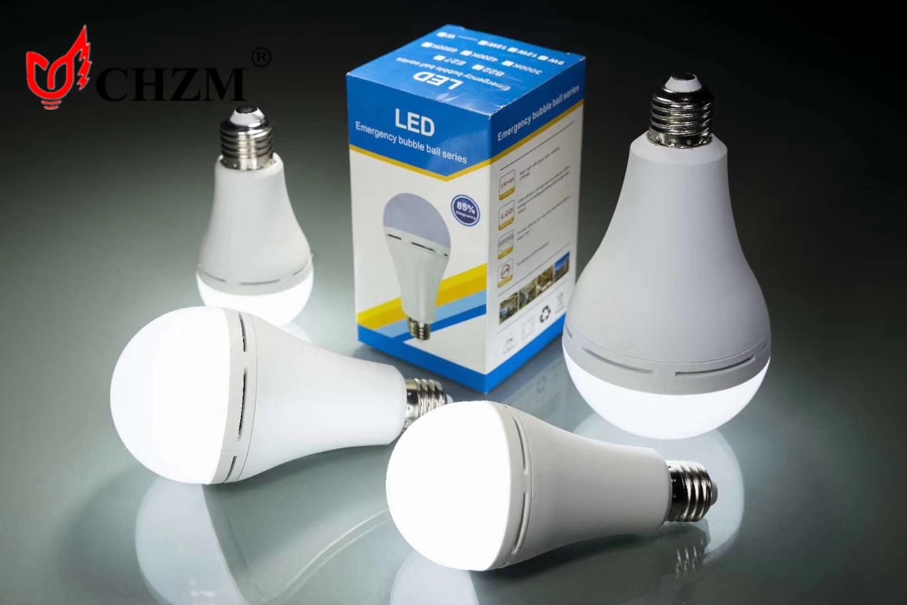 LED dual-battery charging emergency bulb, automatic charging high-brightness emergency bulb, household power outage lighting emergency light undefined