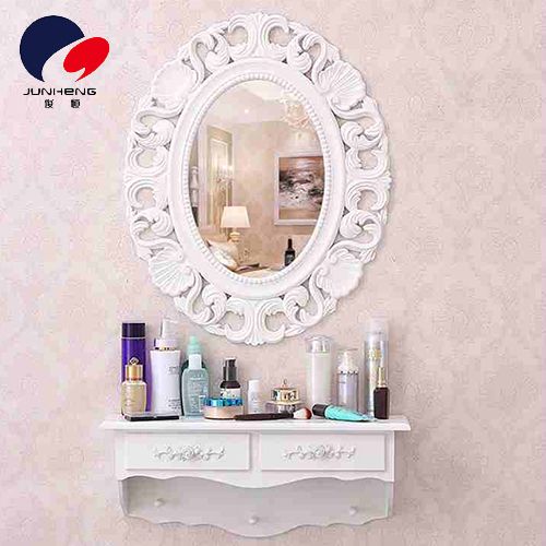 Nordic wall hanging dresser mirror bedroom modern simple new Chinese RD1875 mirror + cabinet set