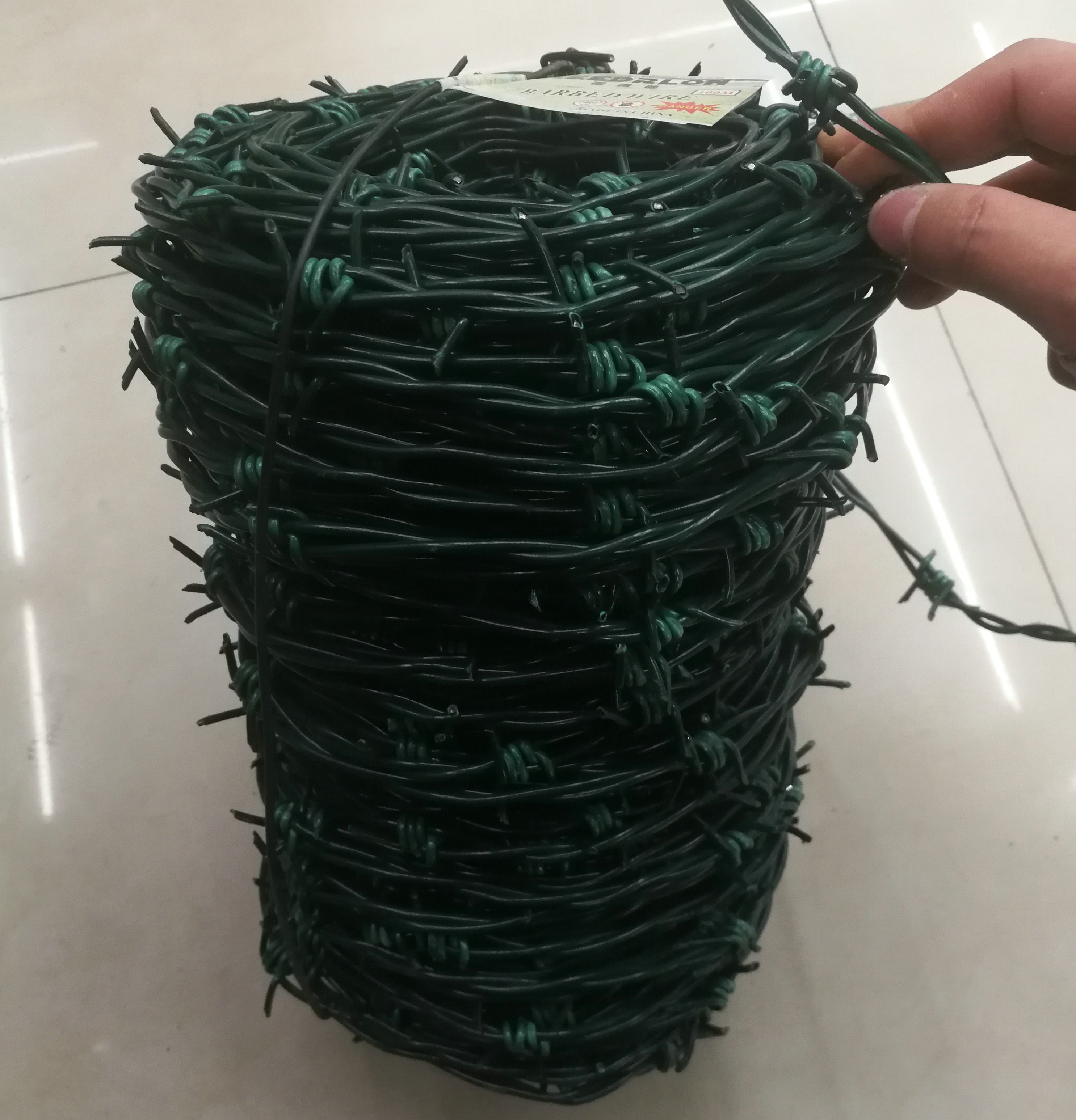 PVC刺绳 刺丝刺线 电网 隔离防护 铁丝刺绳详情图1