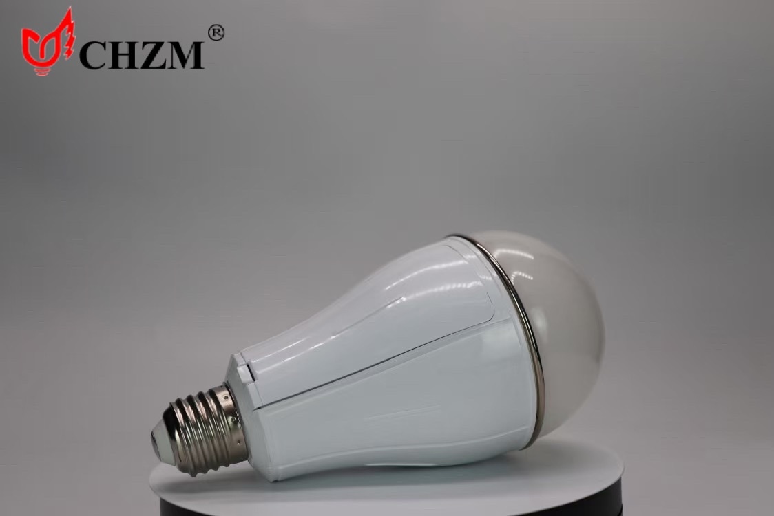 LED dual-battery charging emergency bulb, automatic charging high-brightness emergency bulb, household power outage lighting emergency light detail image 5