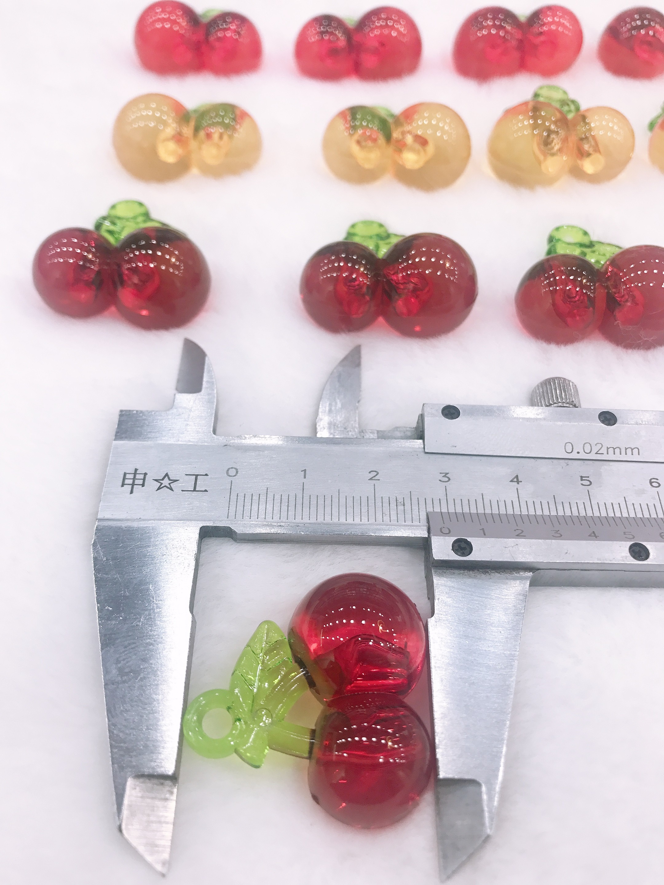 Chen Ming's cherry pendant in single color, minimum order quantity, free shipping detail image 2