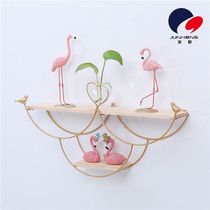 ins creative simple Nordic style wall hanging decoration Living room bedroom room decoration Dining room shelf A1031