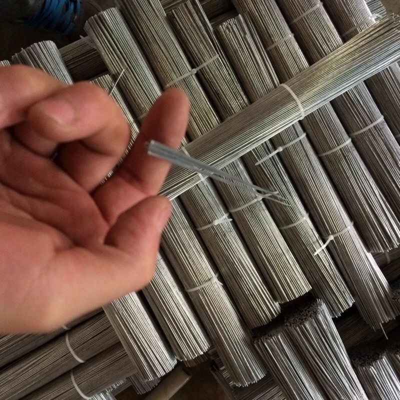 工厂直销 镀锌切断丝 0.7mm0.8mm0.9mm 电镀锌捆扎断扎丝截断铁丝
