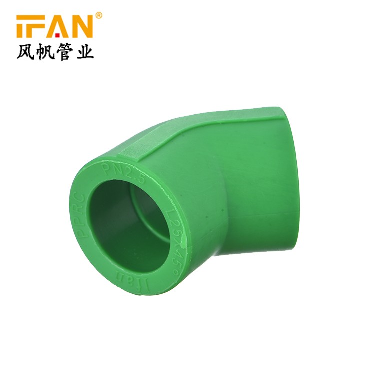 ifan ppr pipe fitting elbow L20x45° PPR elbow detail image 2