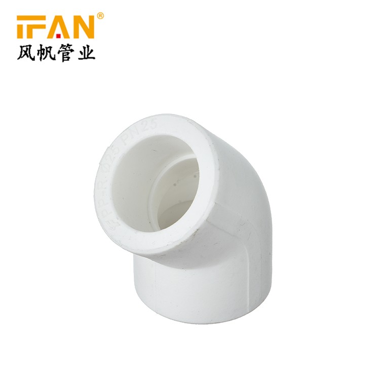 ifan ppr pipe fitting elbow L20x45° PPR elbow detail image 4