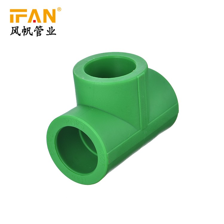 ifan ppr pipe fitting tee T90 PPR tee detail image 1