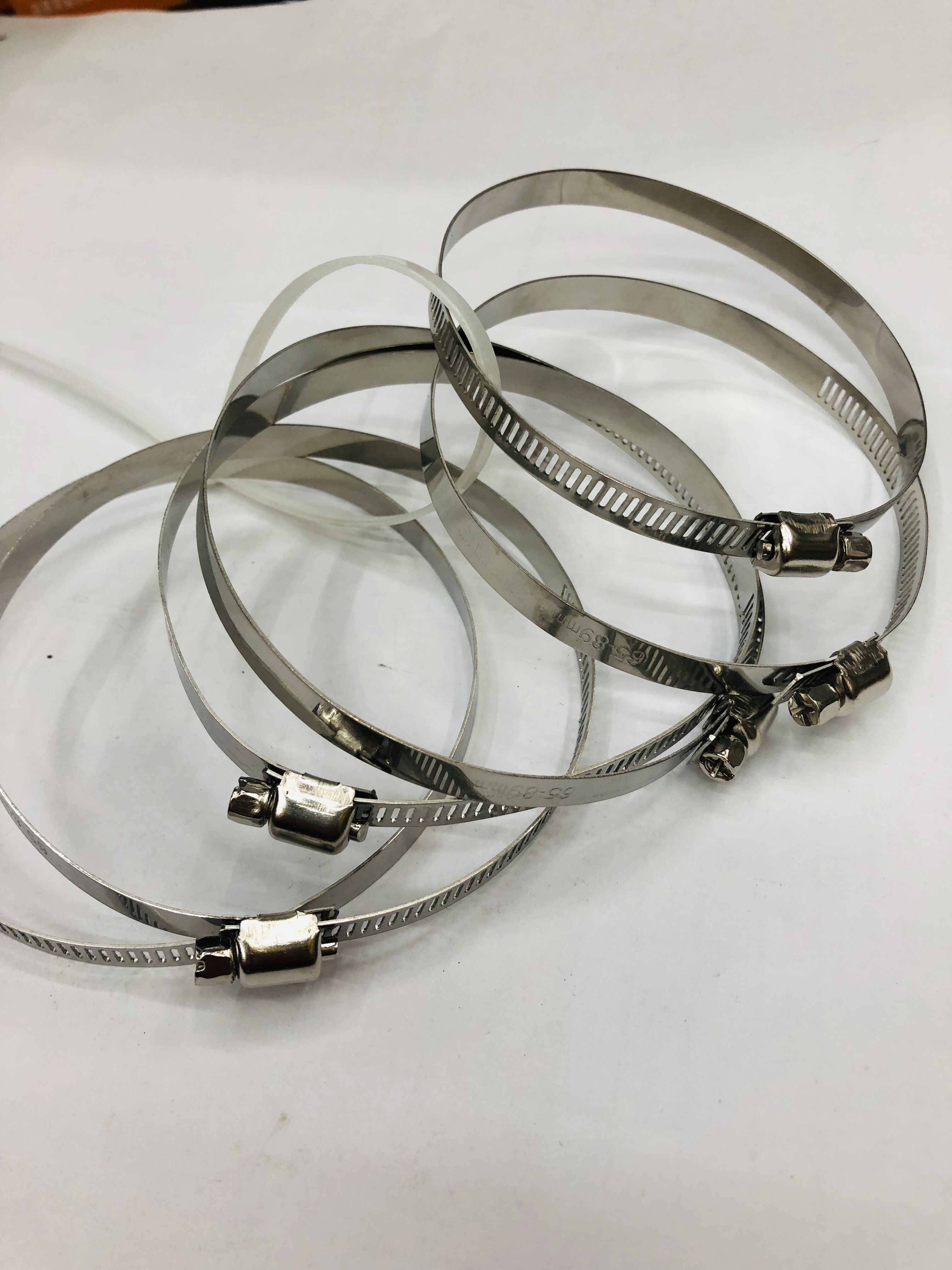 6pc塑夹喉箍水管油管卡箍抱箍管夹活箍管箍五金工具详情图11