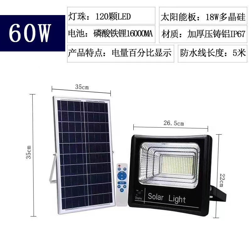 Solar lamps, outdoor garden lamps, new rural areas, and new led solar floodlights benefiting the people Application Scenario