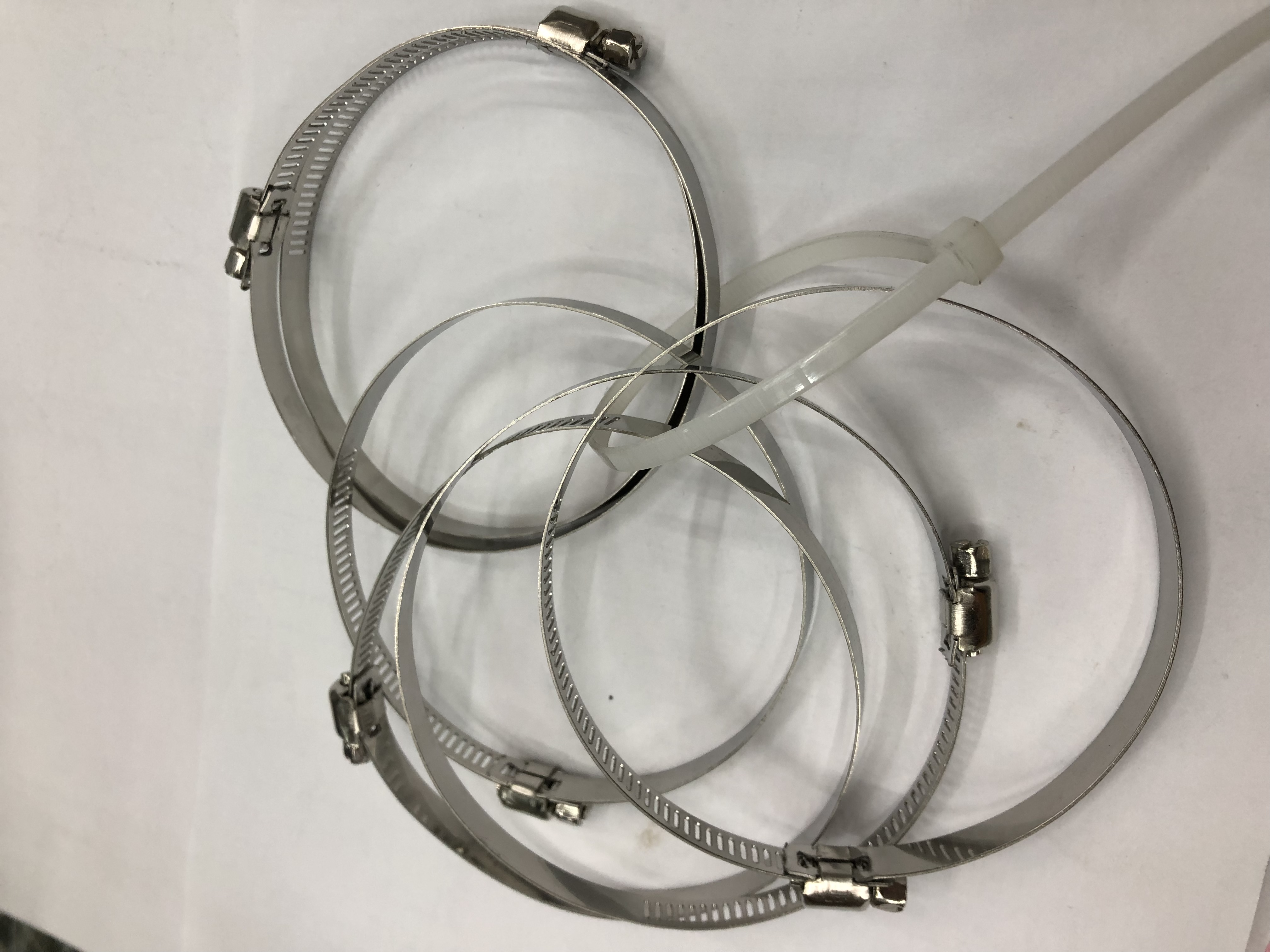 6pc塑夹喉箍水管油管卡箍抱箍管夹活箍管箍五金工具详情图1