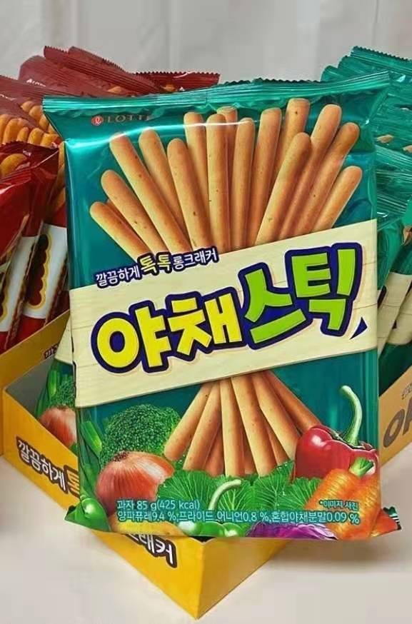 乐天蔬菜饼干棒85g详情图1