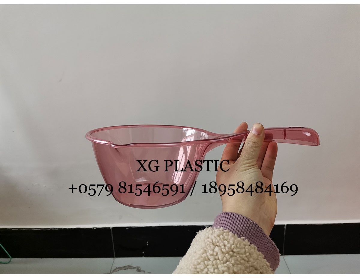 时尚水勺透明PET水勺耐摔实用塑料水勺家用舀水勺洗头洗澡水瓢详情图4