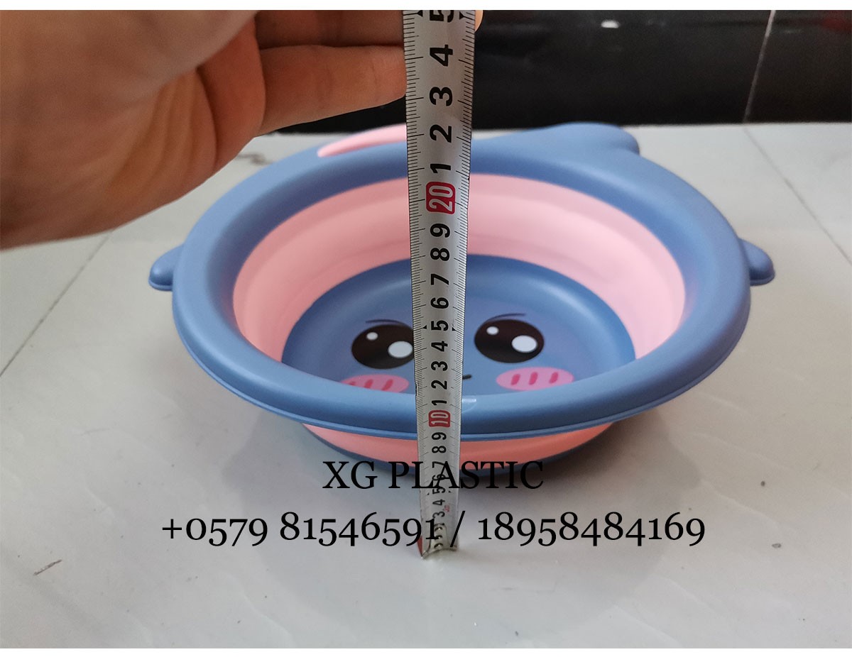 折叠脸盆时尚新款可爱卡通小脸盆洗脸盆洗脚盆洗屁屁盆宝宝小脸盆详情图10