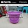 水桶塑料桶圆形便携可提水桶儿童戏水桶学校画画洗笔桶时尚小水桶图
