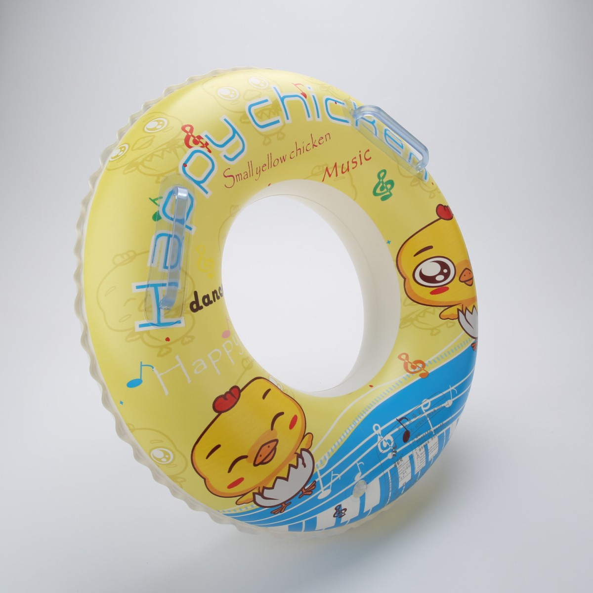 新款50#，60#，70#欢乐小黄鸡泳圈2002详情2