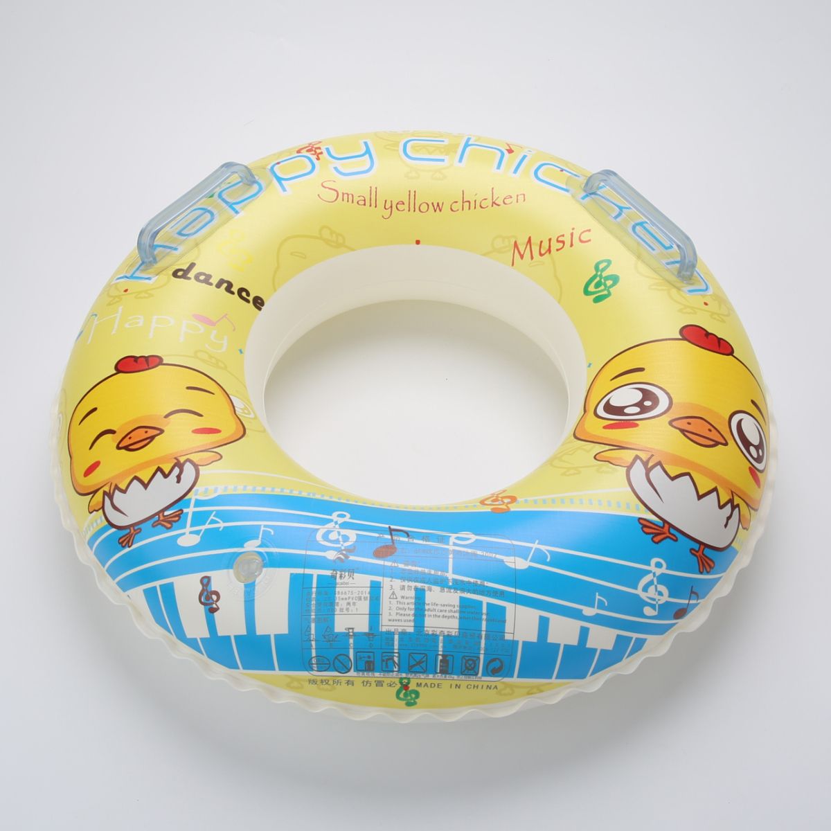 新款50#，60#，70#欢乐小黄鸡泳圈2002详情图6