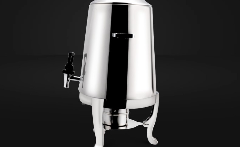 Stainless steel coffee bowl, 13L self-service coffee bucket, buffet stove, beverage bowl, milk and juice bowl pic 6