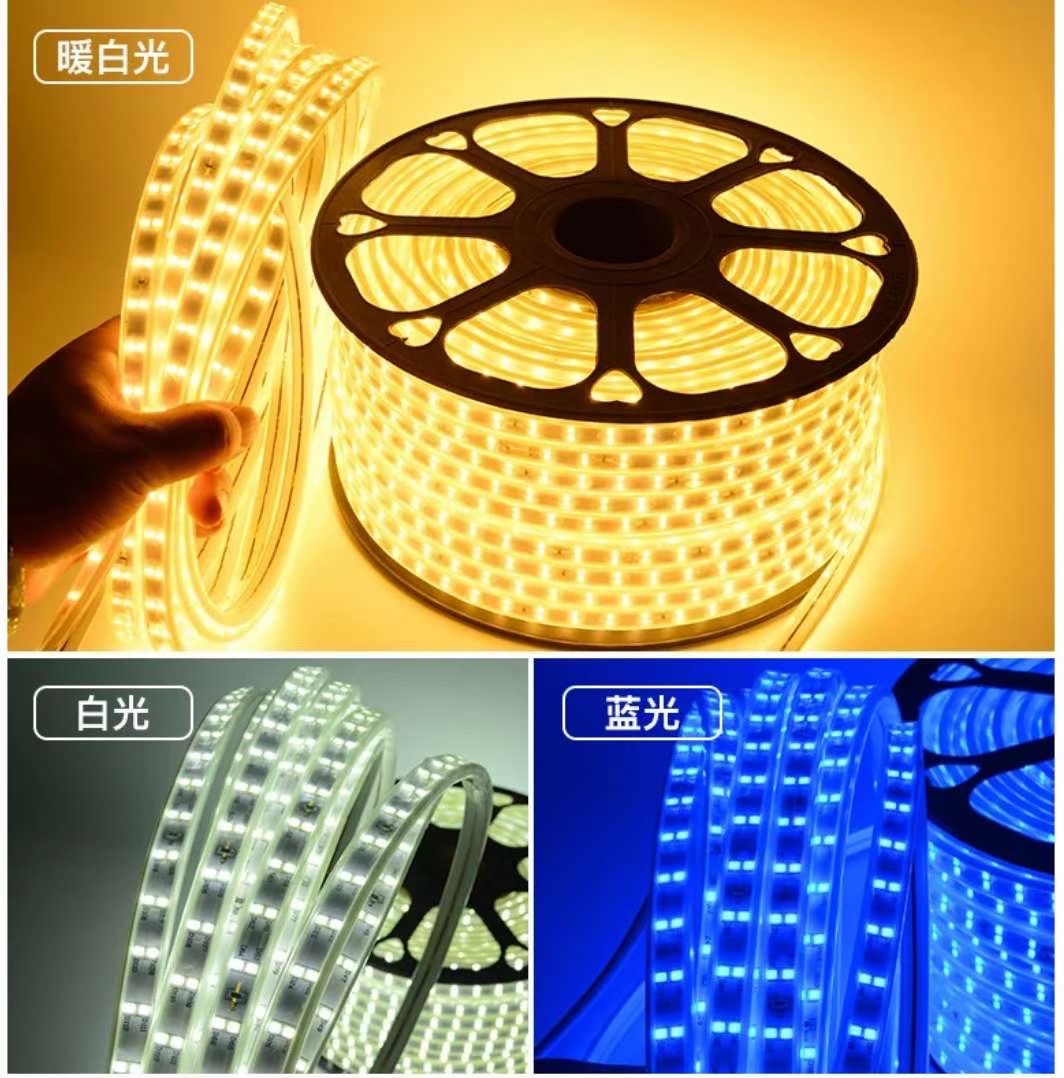 36V LED ultra-bright white low-voltage light strips for construction sites, tunnels, basements, tower cranes, and outdoor waterproofing in mines undefined