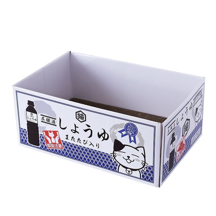 猫磨爪玩具猫抓板瓦楞纸箱 猫窝猫沙发猫房子逗猫玩具 薄荷纸箱 量大价格请咨询客服