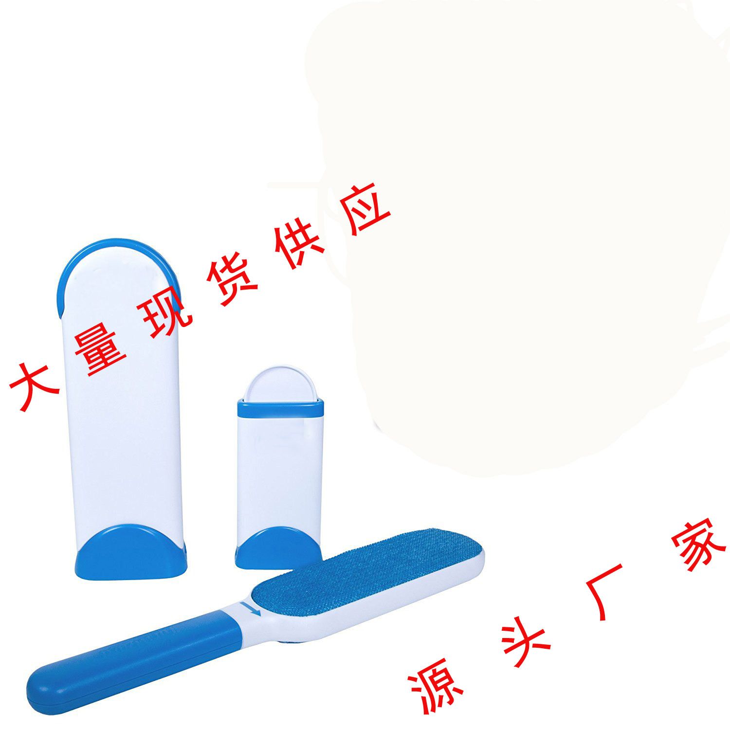 宠物除毛刷 宠物刷毛器 毛器护理刷 粘毛刷 宠物刷 三件套  量大价格请咨询客服产品图