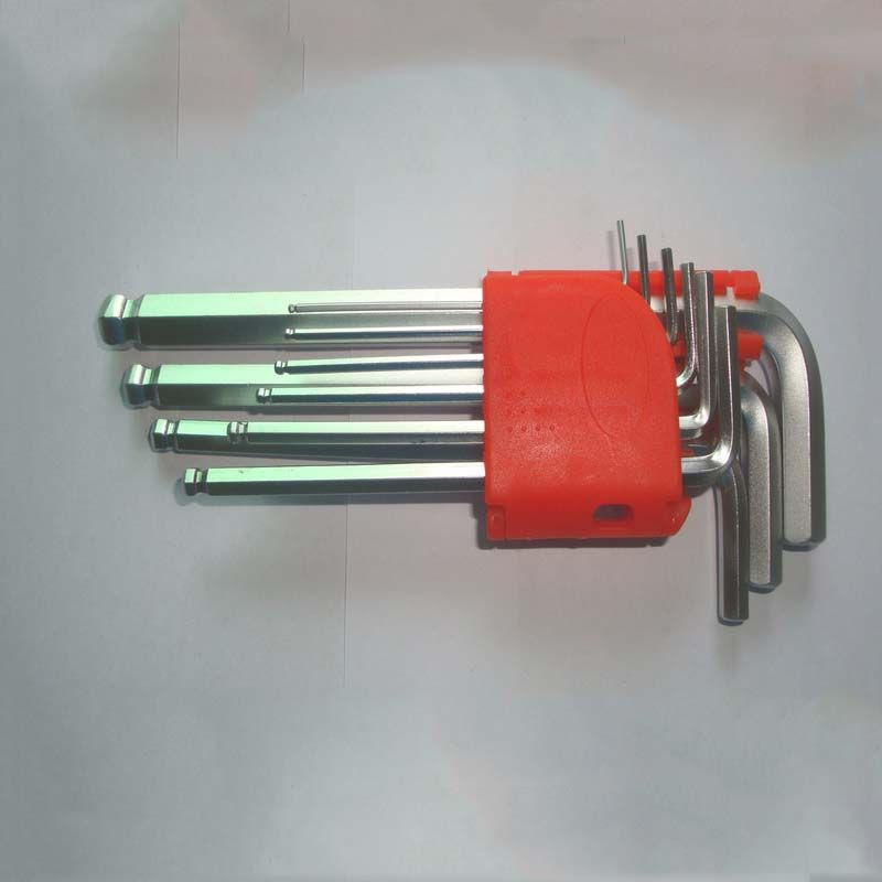 The 9PC star Allen wrench is of superior quality and suitable for large-scale maintenance of machines, lathes and other mechanical equipment. For prices, please consult customer service Specification image