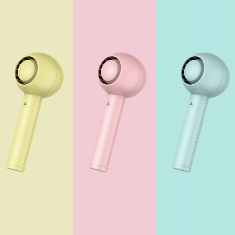 Hand-held Bladeless Fan The new 2021 USB Rechargeable Mini Pocket fan