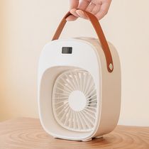 Usb Mini Dual Spray Humidifier Fan Small desktop cooler for home use