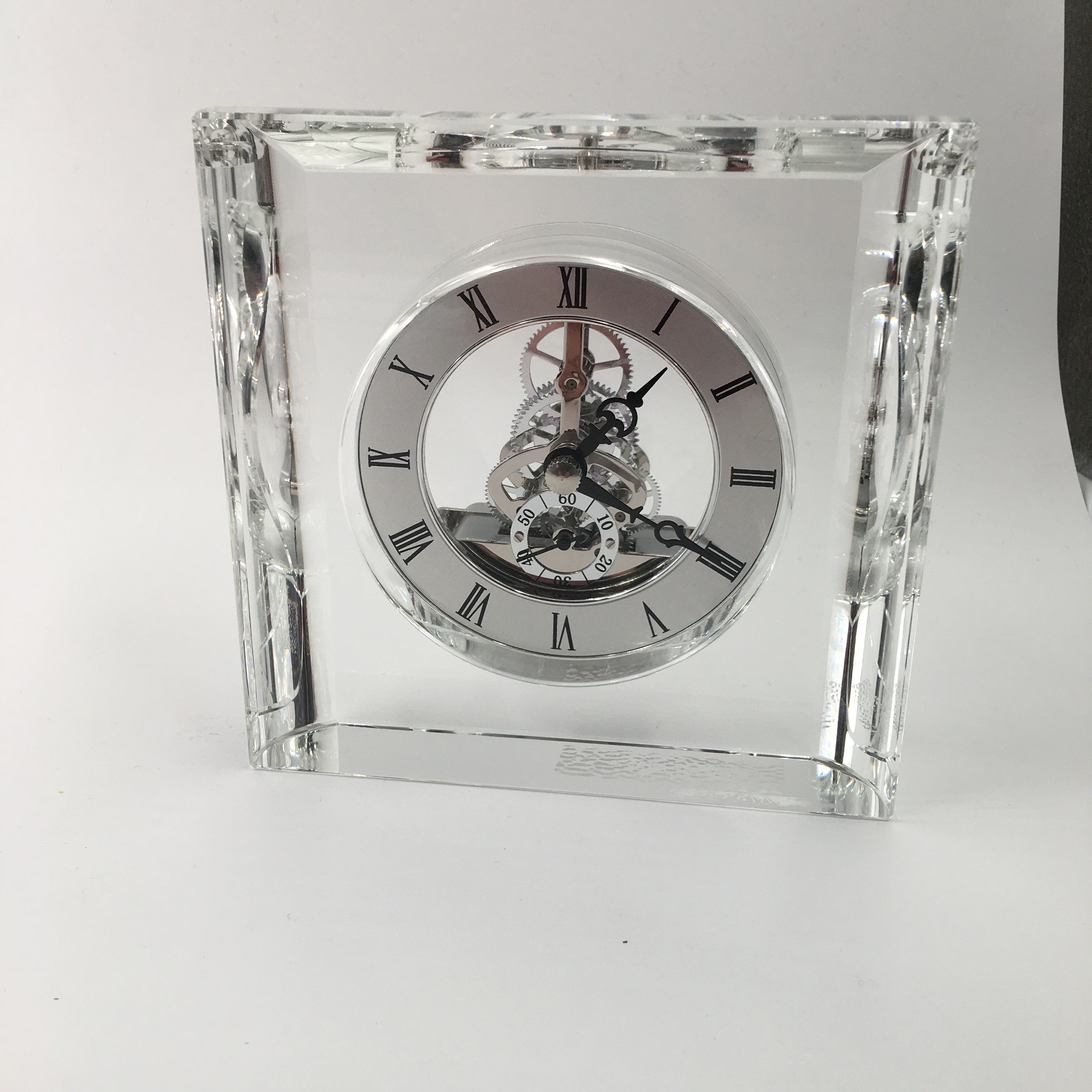 水晶钟表 礼品  详情4
