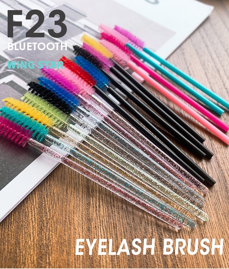 睫毛梳嫁接睫毛刷一次性眼睫刷工具眉刷化妆刷螺旋刷子睫毛卷单支详情图1