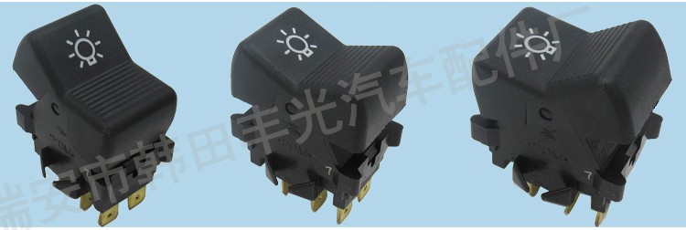 Factory direct sales are suitable for LADA car switches, low beam switches, LADA window lifter switches, 12V, 5A, 4 pins pic 5