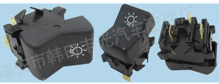 Factory direct sales are suitable for LADA car switches, low beam switches, LADA window lifter switches, 12V, 5A, 4 pins pic 7