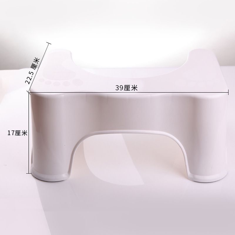 小号马桶垫脚凳 儿童成人通用马桶凳垫脚凳 塑料加厚浴室凳  量大价格请咨询客服产品图