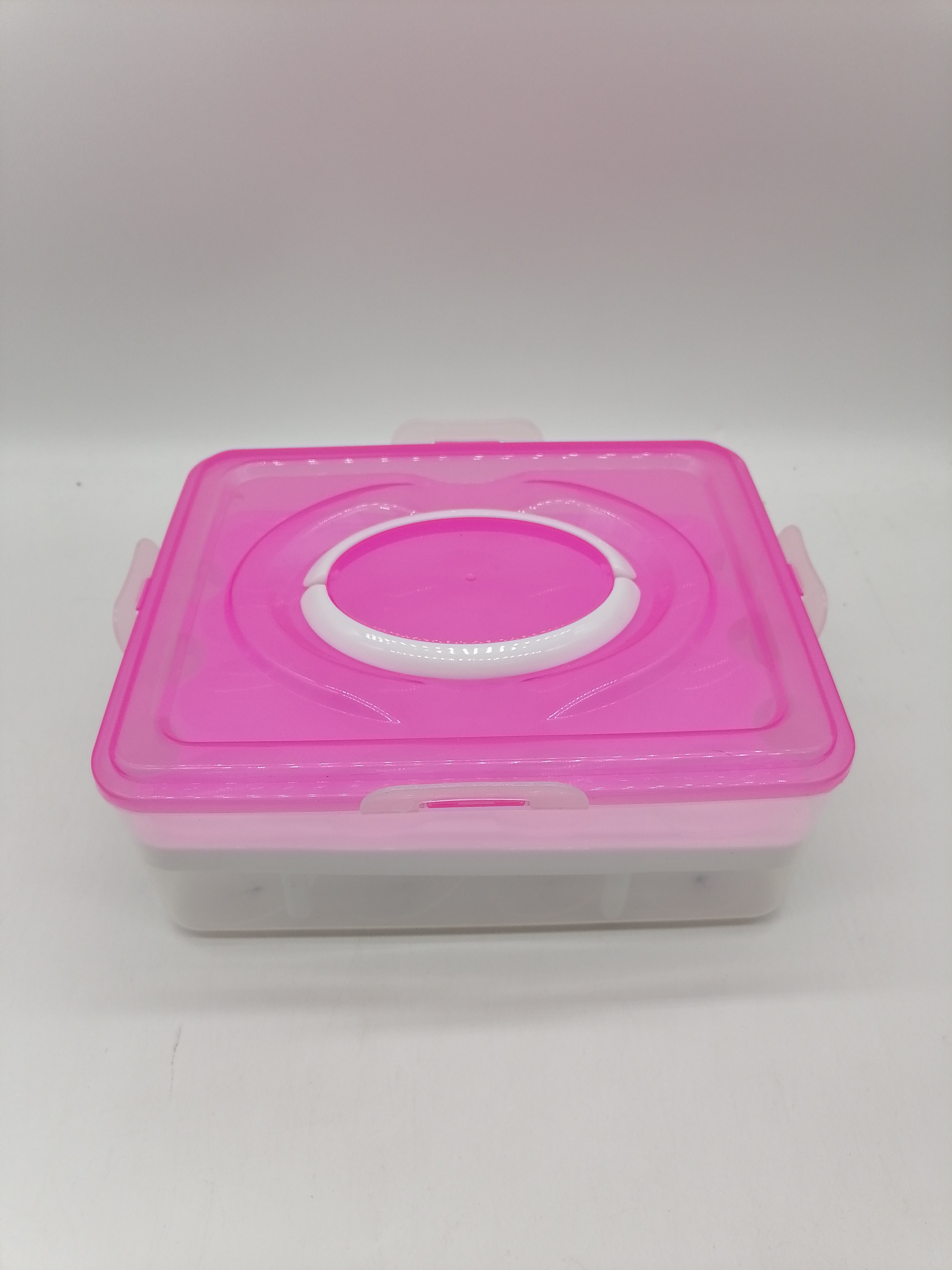 家用大容量鸡蛋冰箱食物保鲜收纳盒便携塑料密封蛋托满月包装礼盒详情图4