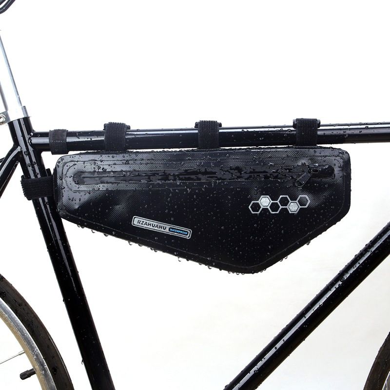 YA389 Bike Triangle Bag Front beam Bag Bike beam bag Mountain bike riding waterproof upper tube saddle bag