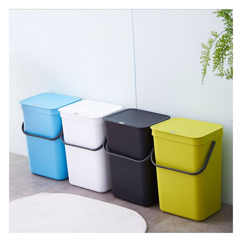 塑料垃圾桶挂壁式手提家具时尚创意垃圾桶  量大价格请咨询客服详情图1