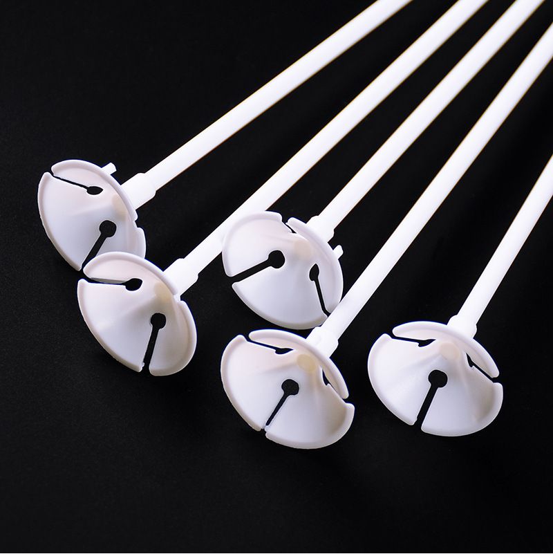 Balloon plastic rod Balloon rod 42CM thickened multi-color balloon accessories thumbnail