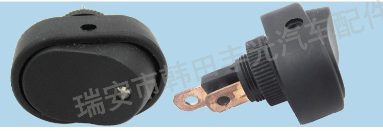 Factory direct sales of 12V car lift switch, LED cat's eye light switch, ON-OFF boat switch ASW-20D detail image 4