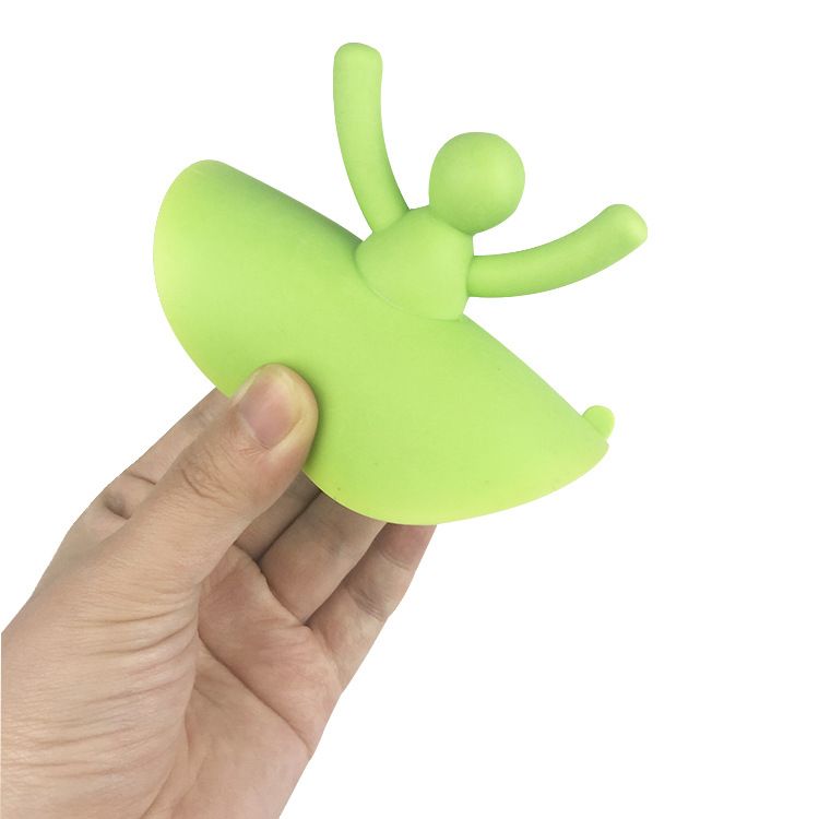 小伙伴厨房卫生间水槽塞硅胶地漏盖 小人洗手盆浴缸下水道堵水塞  量大价格请咨询客服产品图