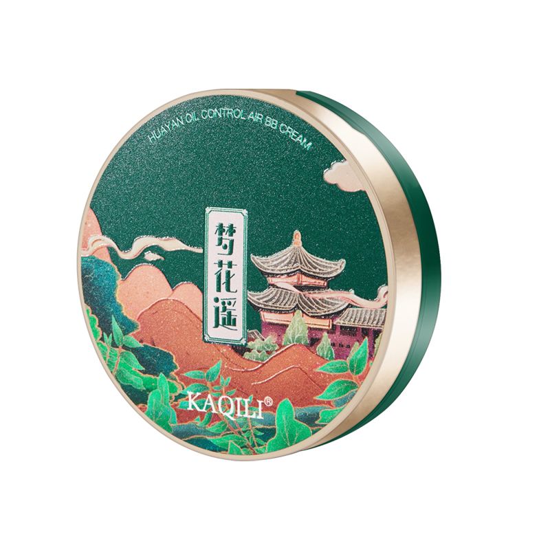 国潮卡琪丽 梦花谣国韵养颜气垫BB霜 提亮肤色遮瑕保湿不易脱妆气垫霜