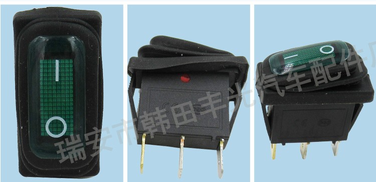 厂家直销 ON-OFF 带灯船型开关防水型电热锅开关单刀双掷不带灯KCD3-101NW KCD3 KCD3-102详情7