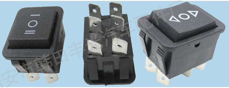 厂家直销 3插脚船型复位顶灯开关AC250/10A 125V/15A全新材质KCD2-203 KCD2-213 KCD2详情4