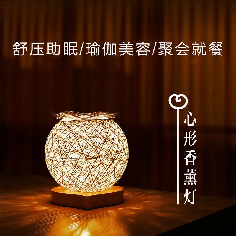 Electric oil lamp, bedside lamp, bedroom aromatherapy lamp, diffuse aromatherapy lamp