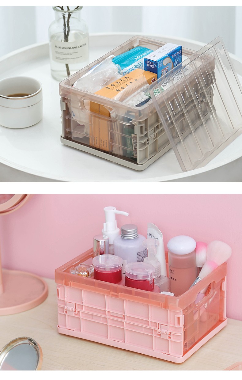 Bookcase, sundries storage box, foldable storage box detail image 19
