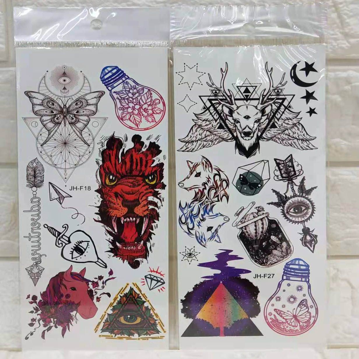 JH-F纹身贴身体贴转移贴DIY贴产品图