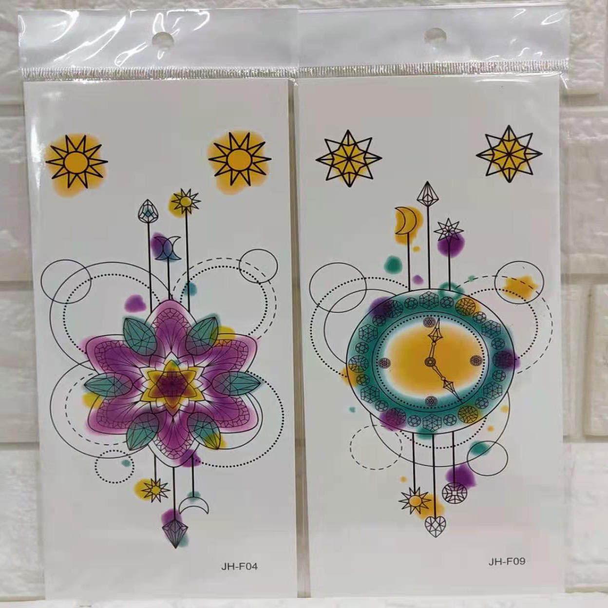 JH-F纹身贴身体贴转移贴DIY贴细节图