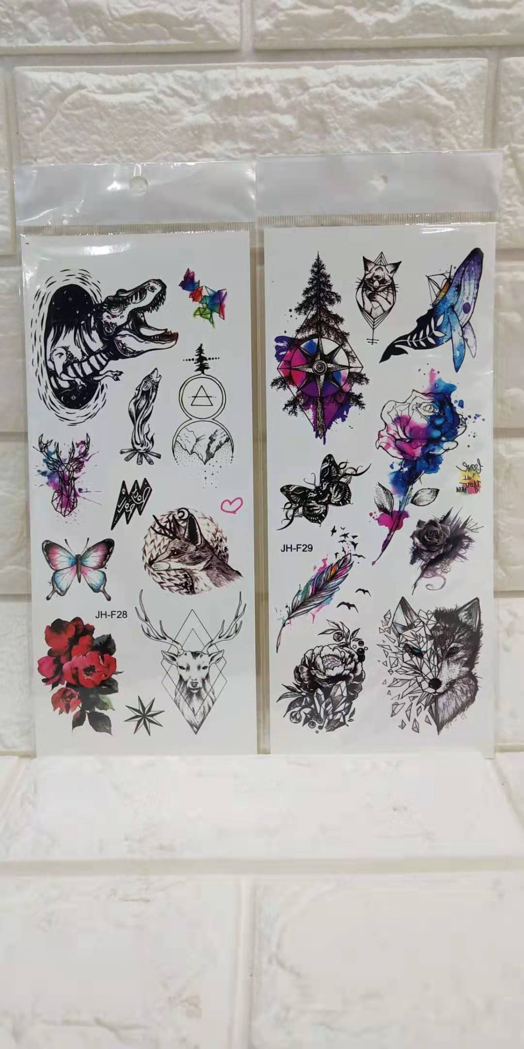 JH-F纹身贴身体贴转移贴DIY贴详情图8