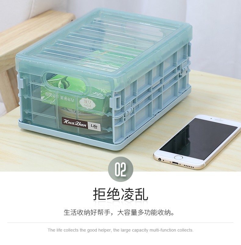 Bookcase, sundries storage box, foldable storage box detail image 11